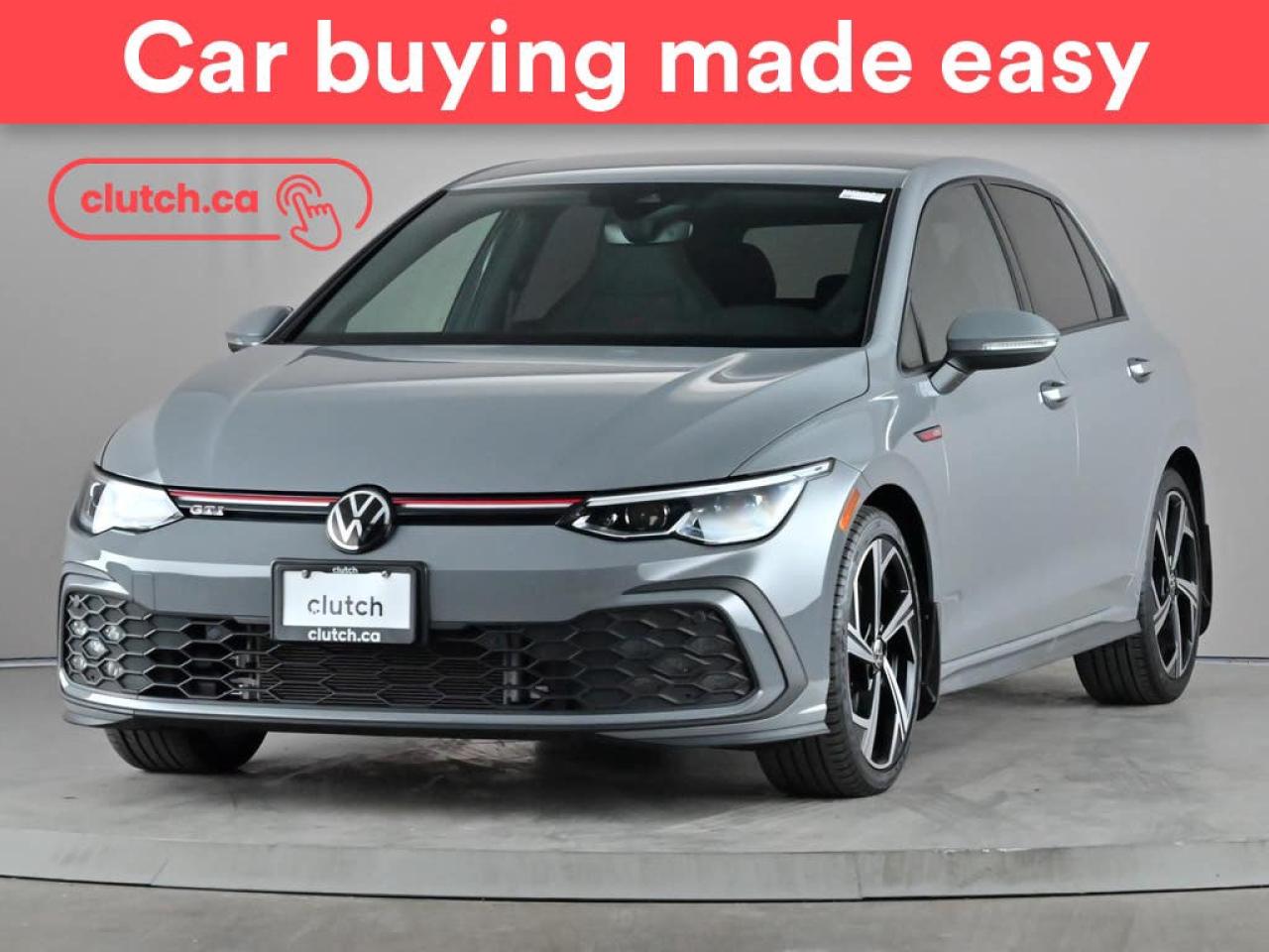 Used 2024 Volkswagen Golf GTI Autobahn w/ Apple CarPlay, Heated Front Seats, Rearview Cam for sale in Toronto, ON