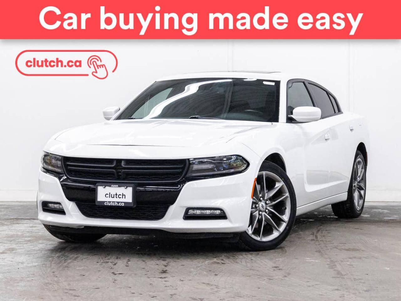 Used 2021 Dodge Charger SXT AWD w/ Apple CarPlay & Android Auto, Power Moonroof, Nav for sale in Toronto, ON