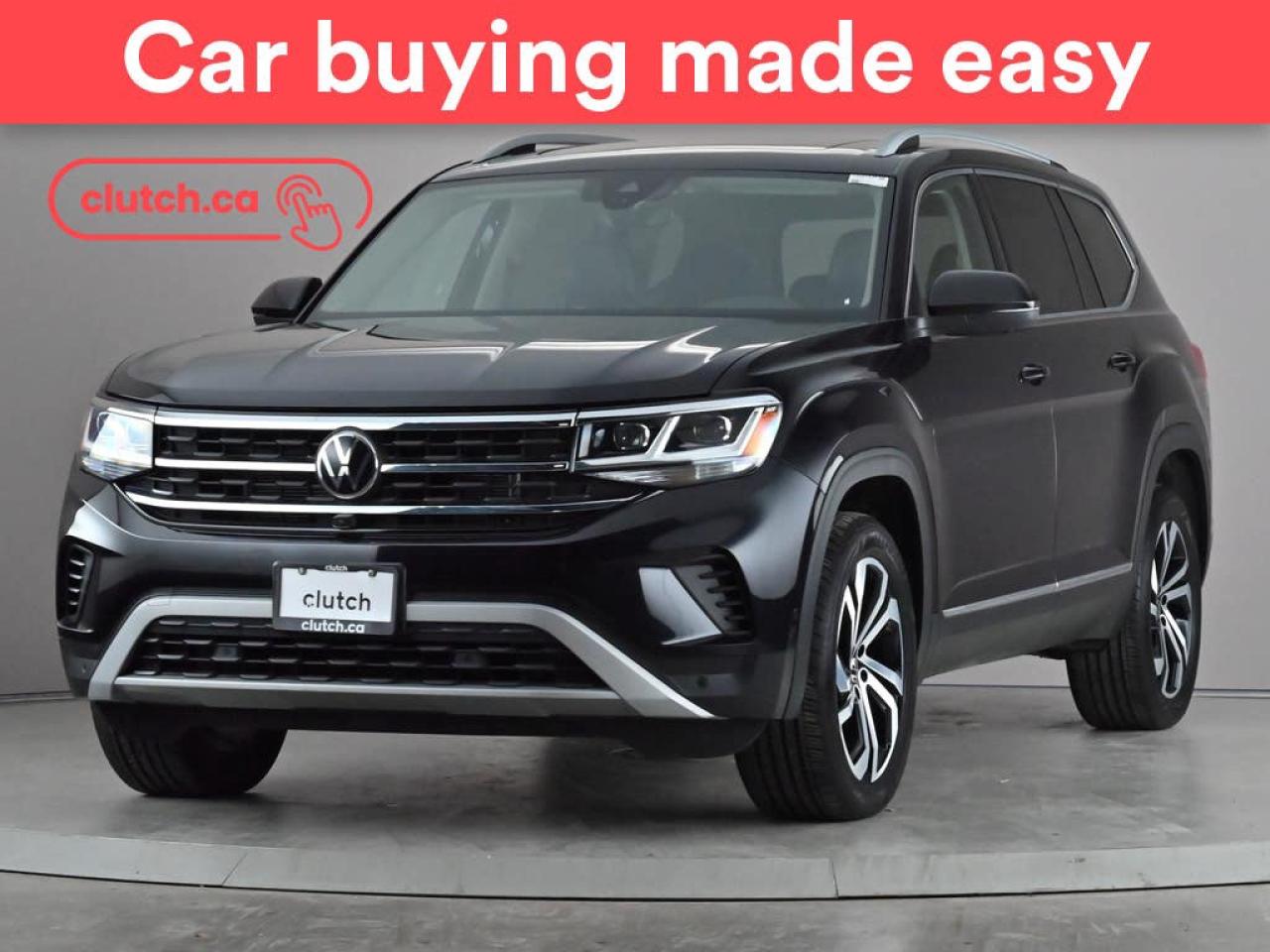 Used 2021 Volkswagen Atlas Execline AWD w/ Apple CarPlay, Heated Front Seats, Rearview Cam for sale in Toronto, ON