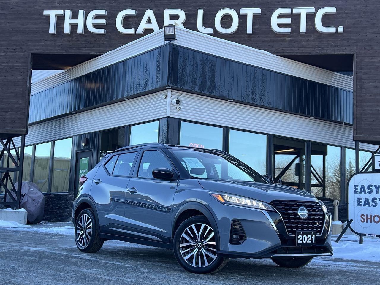 Used 2021 Nissan Kicks SR HEATED FRONT SEATS, SIRIUS XM, CRUISE CONTROL, BACK UP CAM!! for sale in Sudbury, ON