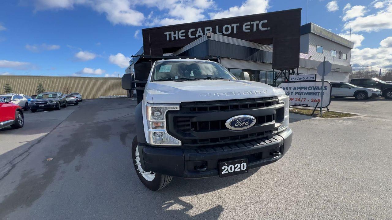 2020 Ford F-550 Chassis XL DUMP TRUCK!! 4X4, 3 PASSENGER, DIESEL!! Photo