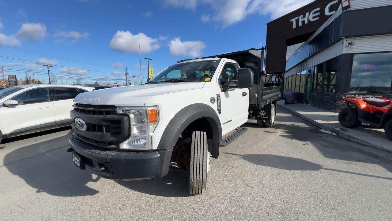 2020 Ford F-550 Chassis XL DUMP TRUCK!! 4X4, 3 PASSENGER, DIESEL!! Photo