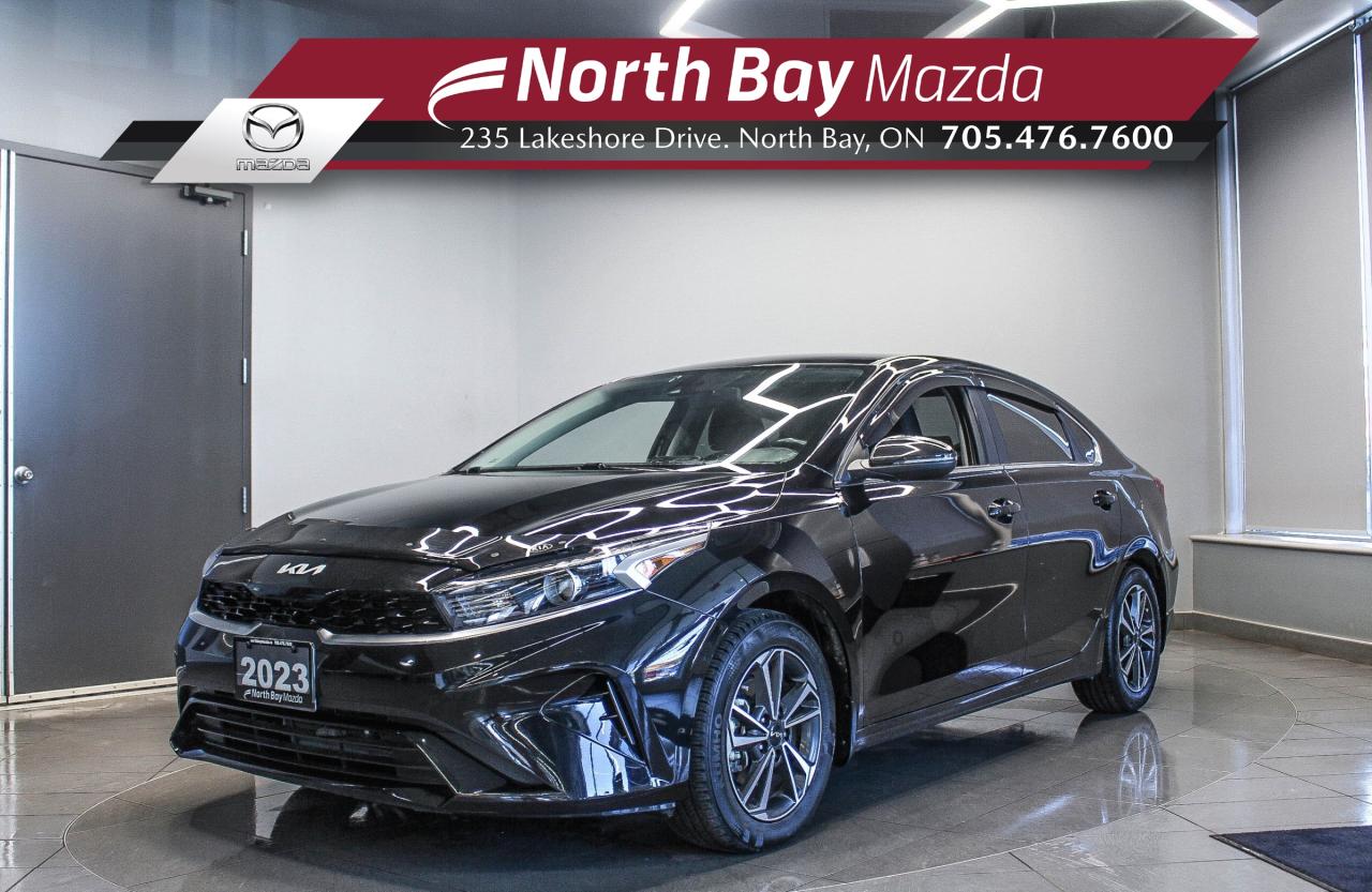 Used 2023 Kia Forte EX TWO SETS OF TIRES - HEATED STEERING WHEEL/FRONT SEATS - CAR STARTER for sale in North Bay, ON