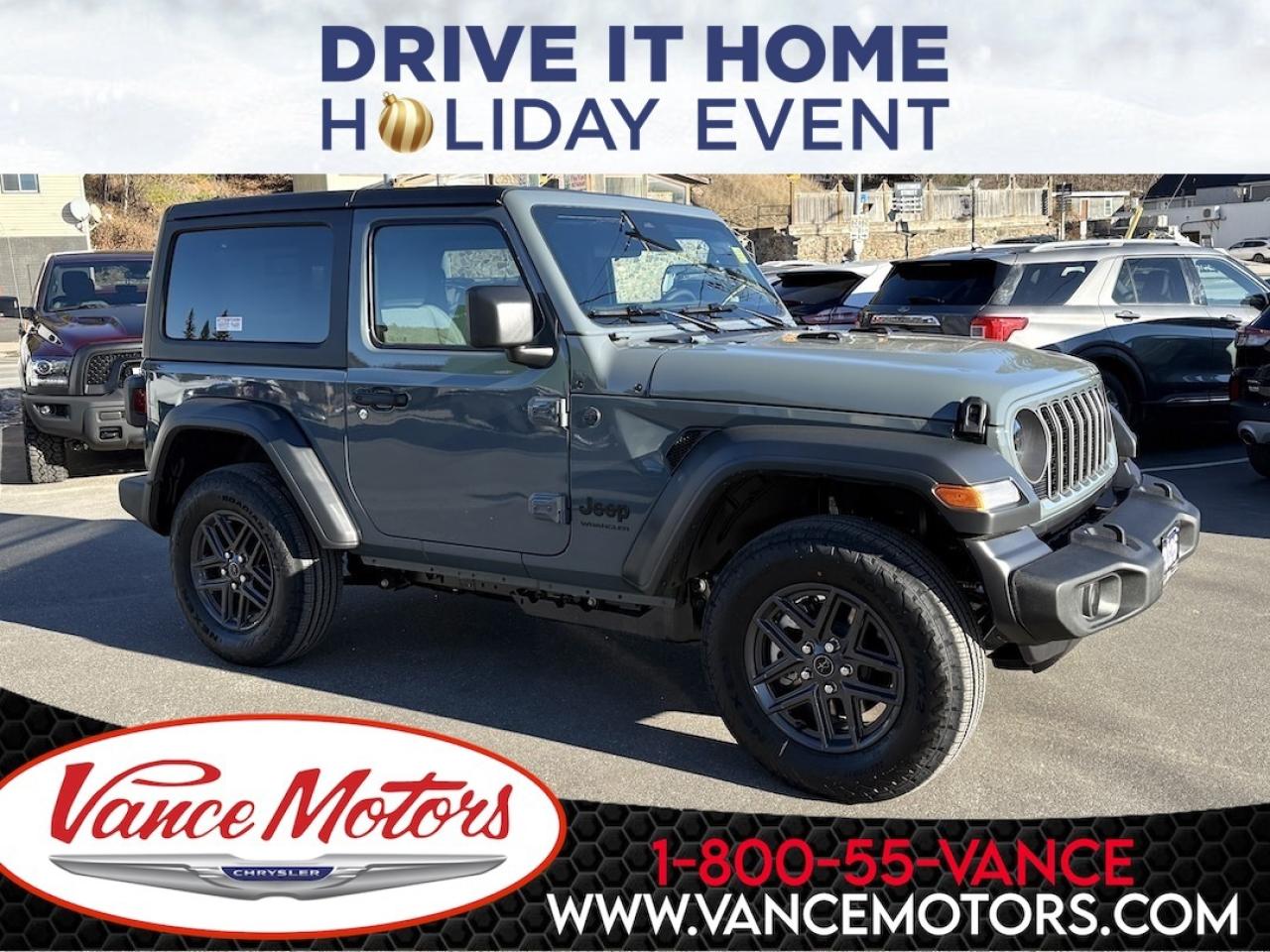 New 2026 Jeep Wrangler Sport S 4x4 for sale in Bancroft, ON