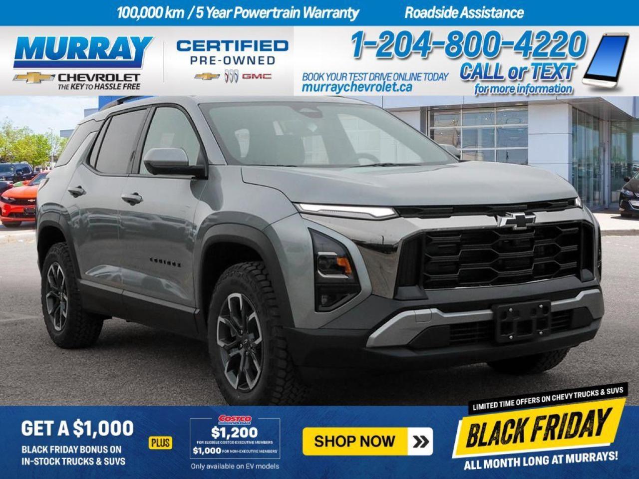 New 2026 Chevrolet Equinox AWD ACTIV for sale in Winnipeg, MB