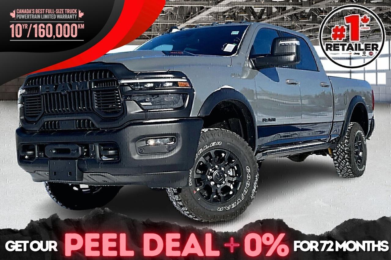 Engage & Explore with Peel Chrysler, Canadas #1 Stellantis FCA Retailer, 9 years in a row! Whether youre inquiring about our latest offers and specials on New or Used Cars, Trucks, SUVS, or seeking guidance, 1-866-652-6197 connects you directly. Dive deeper online or connect with our team to navigate your automotive journey seamlessly. WE TAKE ALL TRADES & CREDIT. WE SHIP ANYWHERE IN CANADA! OUR TEAM IS READY TO SERVE YOU 7 DAYS! *FREE CarFax (click the link above to check it out at no cost to you!)* Peel Chrysler Dodge Jeep Ram Fiat A Trusted Destination: Based in Mississauga, Port Credit, Ontario, we proudly serve customers from all corners of Ontario and Canada including Toronto, Oakville, North York, Richmond Hill, Ajax, Hamilton, Niagara Falls, Brampton, Thornhill, Scarborough, Vaughan, London, Windsor, Cambridge, Kitchener, Waterloo, Brantford, Sarnia, Pickering, Huntsville, Milton, Woodbridge, Maple, Aurora, Newmarket, Orangeville, Georgetown, Stouffville, Markham,Canadas best full-size truck powertrain limited warranty is based on years and kilometer coverage offered and the latest available competitive information for 2026 model year full-size trucks (excluding BEVs). The new Limited Powertrain Warranty of 10 year/160,000-kilometre (whichever occurs first) is available exclusively to retail customers who purchase or lease any of the following new and previously unregistered 2026 Ram vehicles from an authorized Ram dealership in Canada: Ram 1500 (including RHO), Ram 2500, Ram 3500, Ram Cab Chassis, and ProMaster Van (excluding full battery electric vehicles). The warranty is not available to fleet customers and, except as otherwise required by applicable law (including, but not limited, for individuals residing in Quebec, Nova Scotia and Saskatchewan), is non-transferable and applies only to the original retail purchaser or lessee.