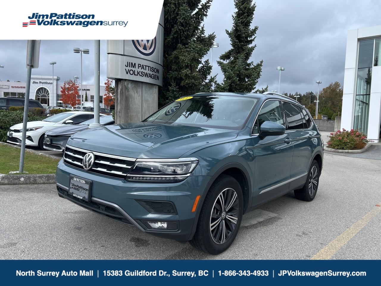 Used 2021 Volkswagen Tiguan HIGHLINE, VW Certified for sale in Surrey, BC