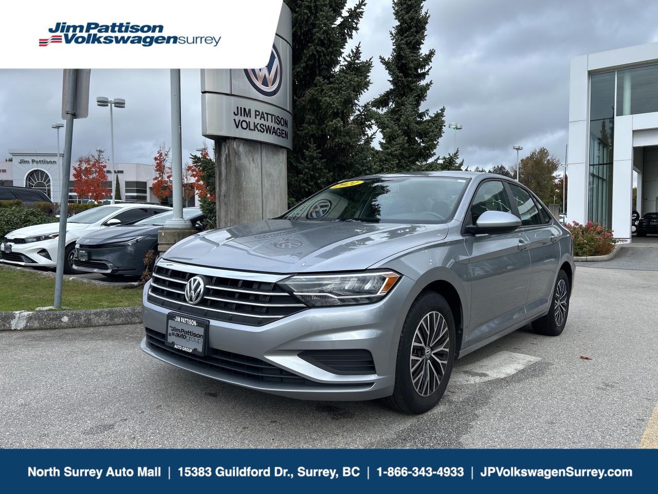 Used 2021 Volkswagen Jetta COMFORTLINE, VW CERTIFIED, NO ACCIDENT!!! for sale in Surrey, BC