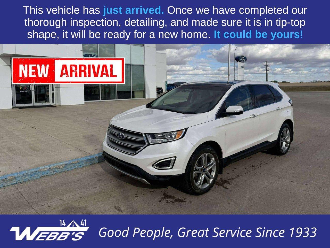 Used 2017 Ford Edge TITANIUM 4dr  AWD for sale in Wainwright, AB