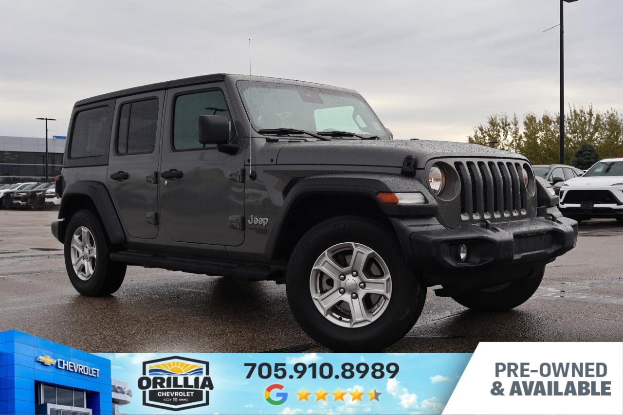 Used 2020 Jeep Wrangler Unlimited Sport | Heated Seats | for sale in Orillia, ON