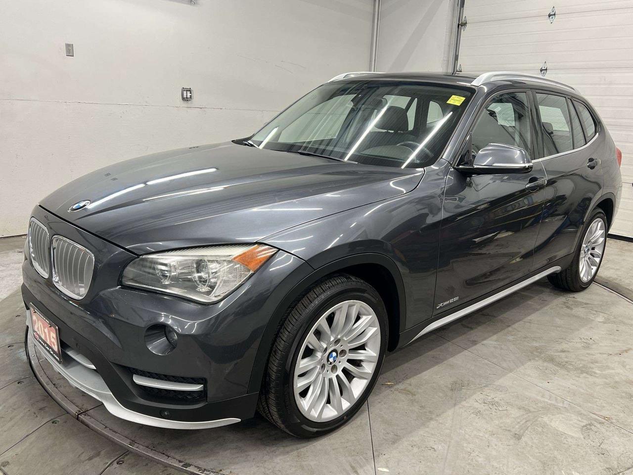 2015 BMW X1 AWD | PREMIUM PKG |HTD LEATHER |PANO ROOF | ALLOYS Photo0