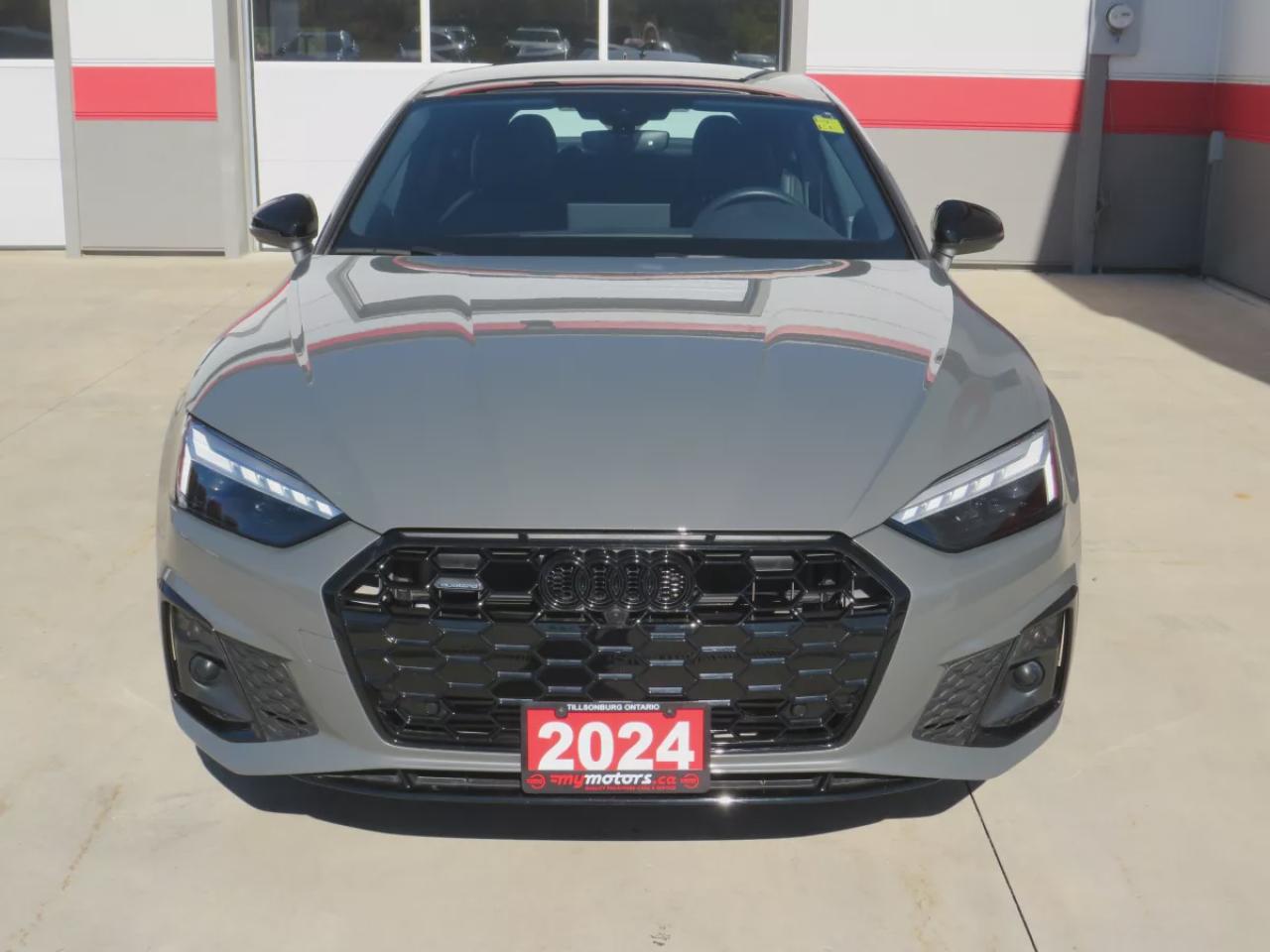 2024 Audi A5 Sportback Progressiv (**VERY LOW KM!!**ONE OWNER!!**CLEAN TITLE/NO ACCIDENTS!!**SAFETY/CERTIFIED!!**SPORTBACK**AWD**NAVIGATION**LEATHER TRIM**POWER SEATS**USB/AUX**DRIVE MODES**360 DEGREE REVERSE CAMERA**HEATED SEATS/STEERING WHEEL**SUNROOF**POWER TAILGATE**PUSH BU Photo