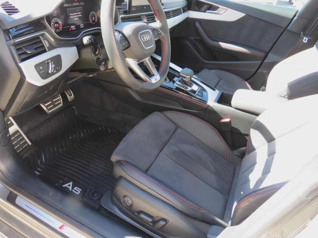 2024 Audi A5 Sportback Progressiv (**VERY LOW KM!!**ONE OWNER!!**CLEAN TITLE/NO ACCIDENTS!!**SAFETY/CERTIFIED!!**SPORTBACK**AWD**NAVIGATION**LEATHER TRIM**POWER SEATS**USB/AUX**DRIVE MODES**360 DEGREE REVERSE CAMERA**HEATED SEATS/STEERING WHEEL**SUNROOF**POWER TAILGATE**PUSH BU Photo3