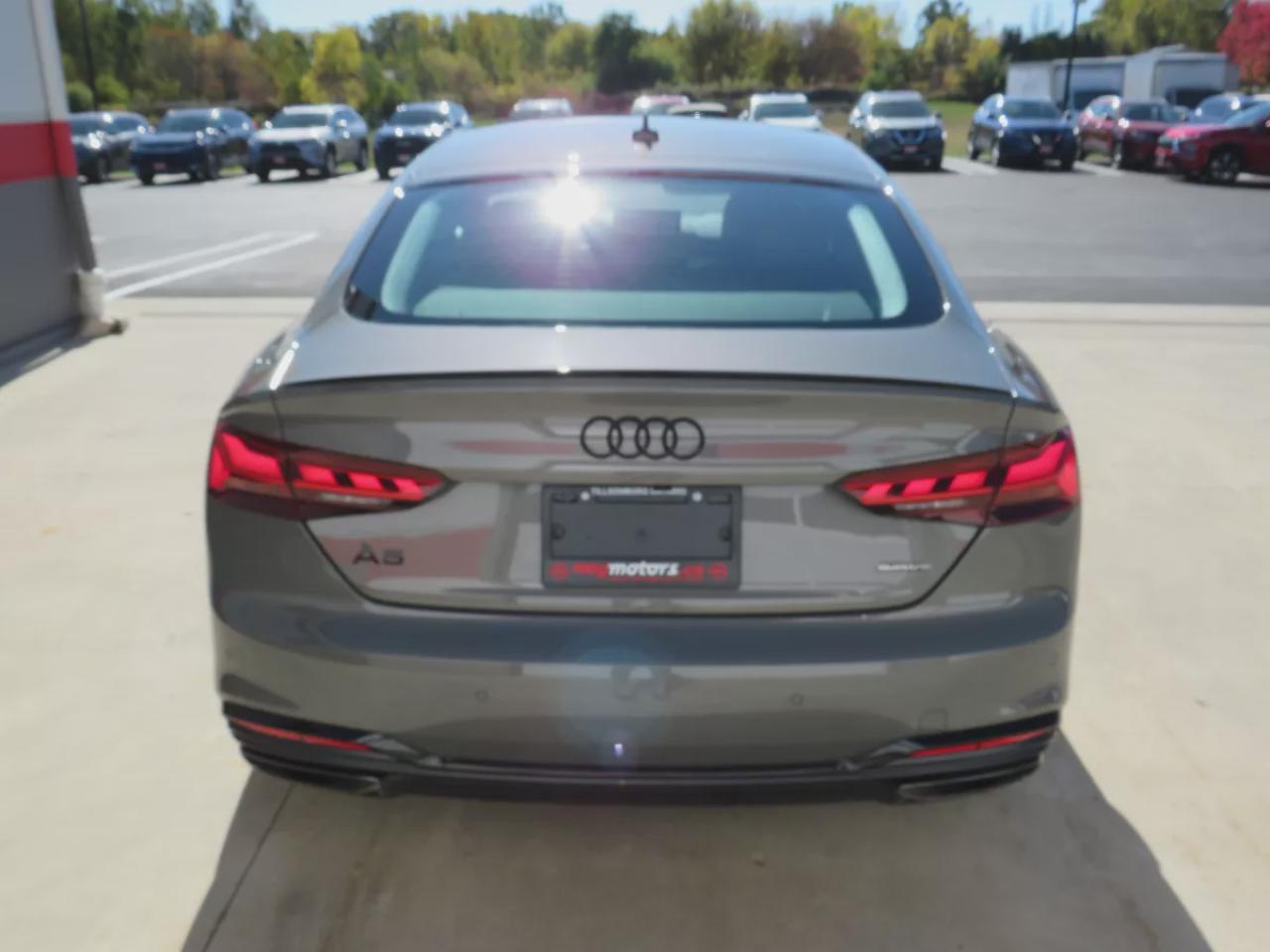 2024 Audi A5 Sportback Progressiv (**VERY LOW KM!!**ONE OWNER!!**CLEAN TITLE/NO ACCIDENTS!!**SAFETY/CERTIFIED!!**SPORTBACK**AWD**NAVIGATION**LEATHER TRIM**POWER SEATS**USB/AUX**DRIVE MODES**360 DEGREE REVERSE CAMERA**HEATED SEATS/STEERING WHEEL**SUNROOF**POWER TAILGATE**PUSH BU Photo