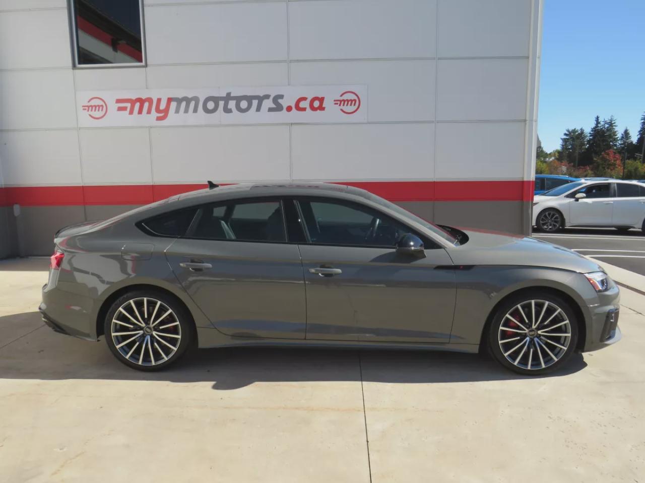 2024 Audi A5 Sportback Progressiv (**VERY LOW KM!!**ONE OWNER!!**CLEAN TITLE/NO ACCIDENTS!!**SAFETY/CERTIFIED!!**SPORTBACK**AWD**NAVIGATION**LEATHER TRIM**POWER SEATS**USB/AUX**DRIVE MODES**360 DEGREE REVERSE CAMERA**HEATED SEATS/STEERING WHEEL**SUNROOF**POWER TAILGATE**PUSH BU Photo