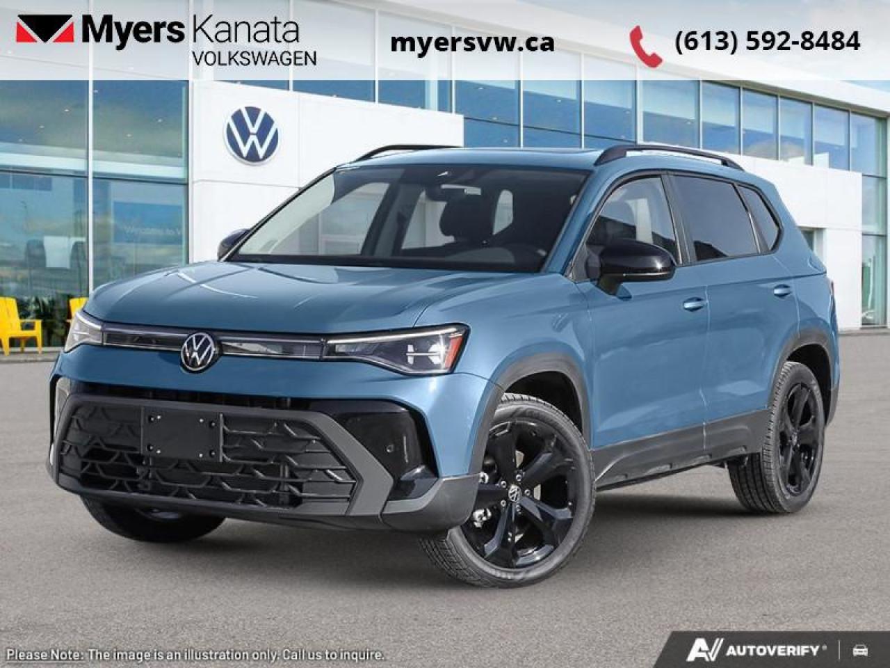 New 2026 Volkswagen Taos Comfortline Black Edition 4MOTION for sale in Kanata, ON