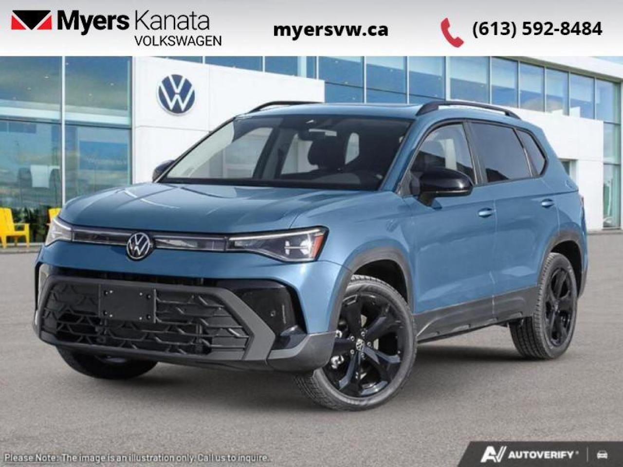 New 2026 Volkswagen Taos Comfortline Black Edition 4MOTION for sale in Kanata, ON