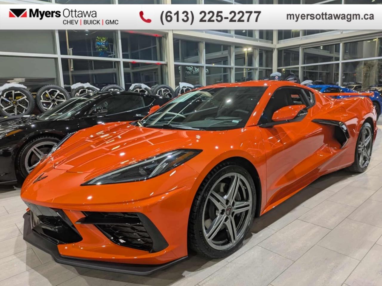 New 2026 Chevrolet Corvette Stingray Coupe  Z51 COUPE, SEBRING ORANGE SAVE $5000!! for sale in Ottawa, ON