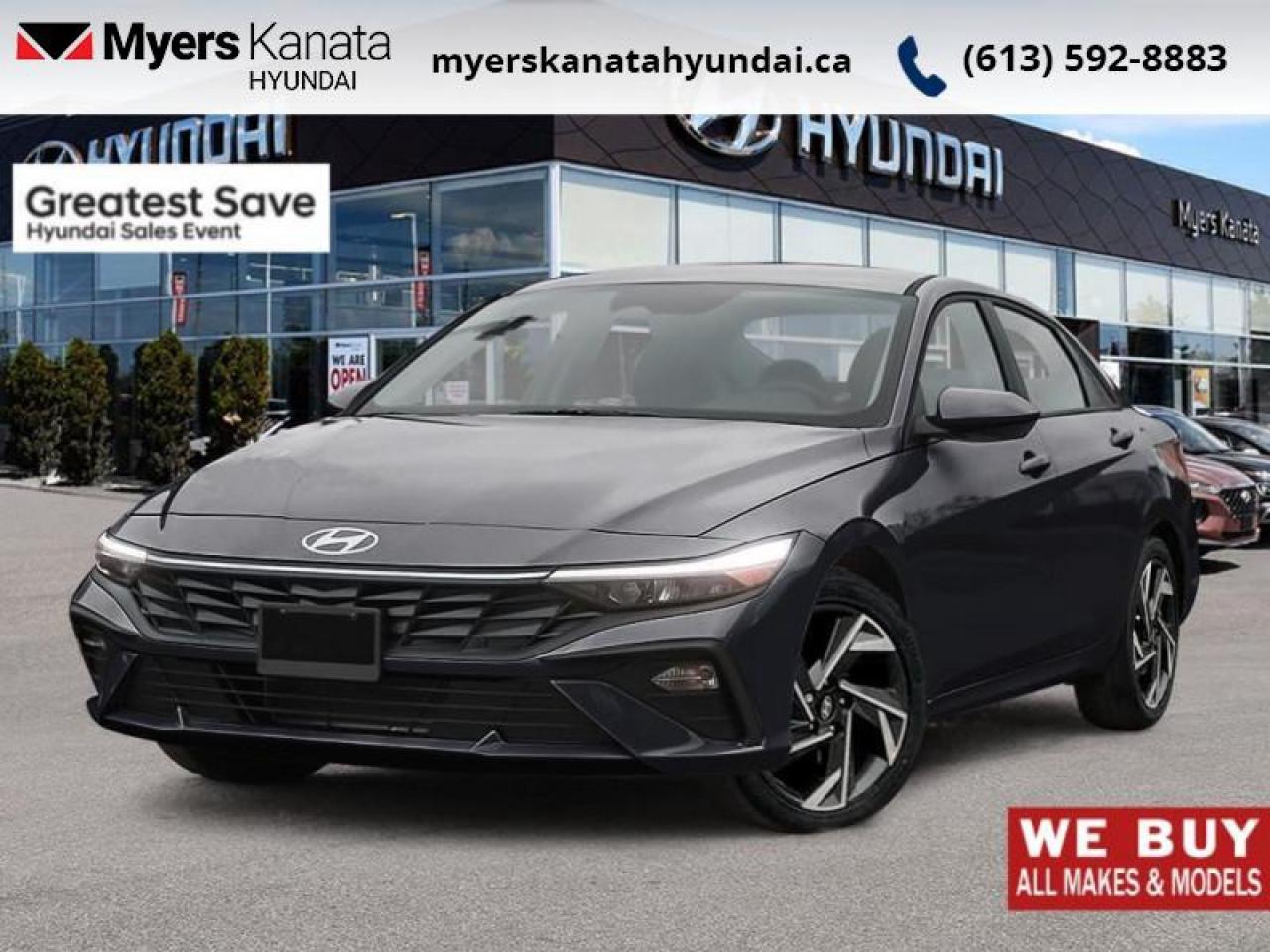 New 2026 Hyundai Elantra Preferred w/Tech Pkg  - $106.89 /Wk for sale in Kanata, ON