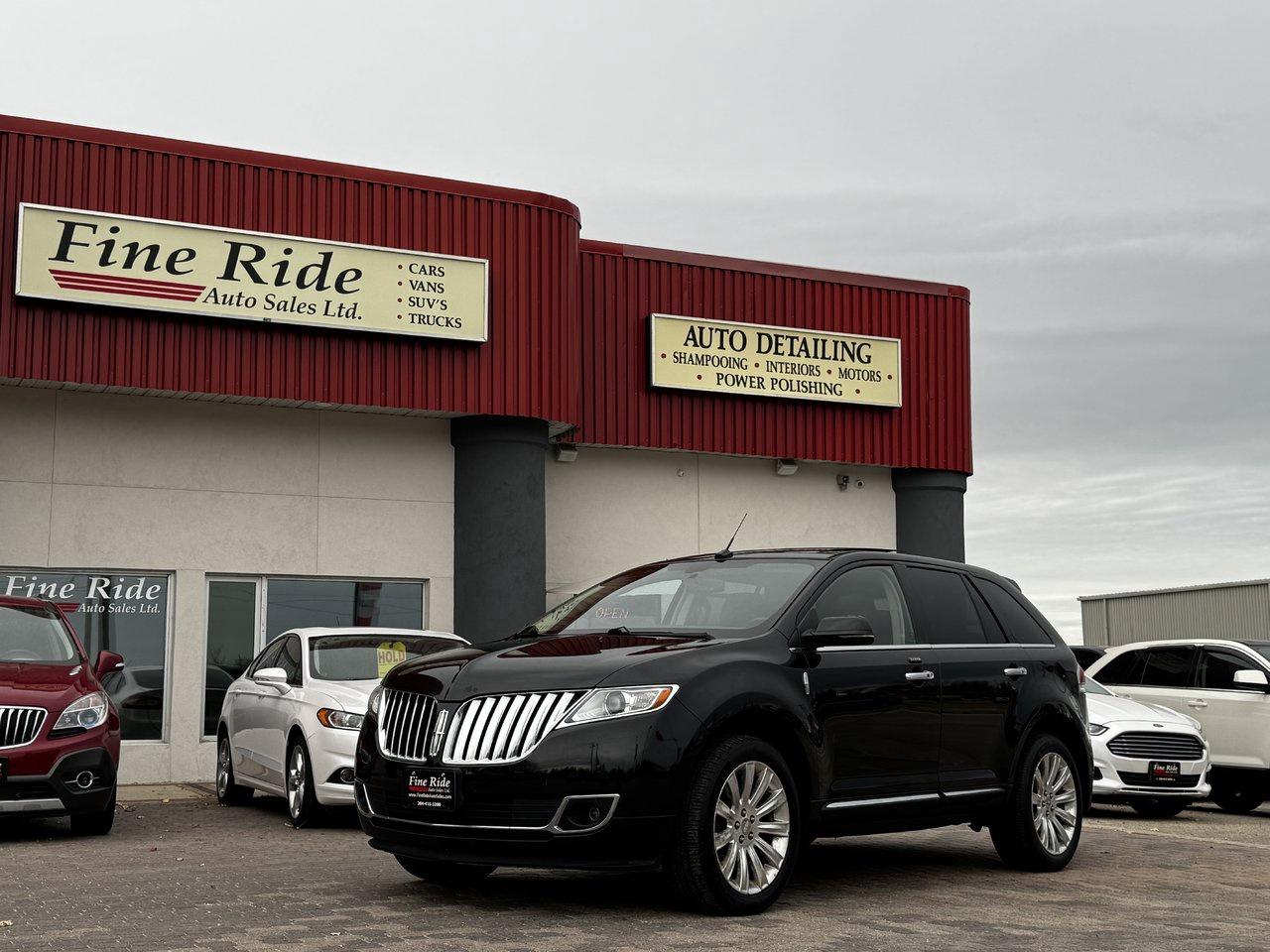 Used 2012 Lincoln MKX  for sale in West Saint Paul, MB
