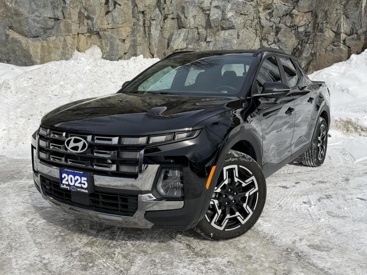Unleash the Adventure with the 2025 Hyundai Santa Cruz Ultimate AWD

Get ready to break boundaries with the 2025 Hyundai Santa Cruz Ultimate AWD The ultimate fusion of rugged capability and premium comfort. This isnt just a truck. Its a lifestyle upgrade designed for those who crave adventure without compromising on luxury.

With its bold exterior, aggressive stance, and refined interior, the Santa Cruz Ultimate delivers power and precision through Hyundais advanced HTRAC All-Wheel Drive system. Tackle city streets or off-road trails with confidence, backed by a turbocharged engine that makes every drive exhilarating.

Inside, youre surrounded by innovation: a massive digital display, Bose premium audio, ventilated leather seats, wireless charging, and the latest in driver-assist tech. Its smart. Its powerful. Its everything a modern utility vehicle should be.

Dont settle for ordinary. Drive the 2025 Hyundai Santa Cruz Ultimate AWD and own every road you take.

Availability is limited. Your adventure starts now.

At Sudbury Hyundai, we believe in more than just selling cars; we believe in fair value, checked daily against the province to ensure it stays competitive. No games, no hidden fees, just transparency as clear as a Northern sky.

Our sales consultants? Theyre guides, not commission driven salespeople. No commission means no pressure, just genuine service to help you find exactly what youre looking for.

Come in today and experience the difference.