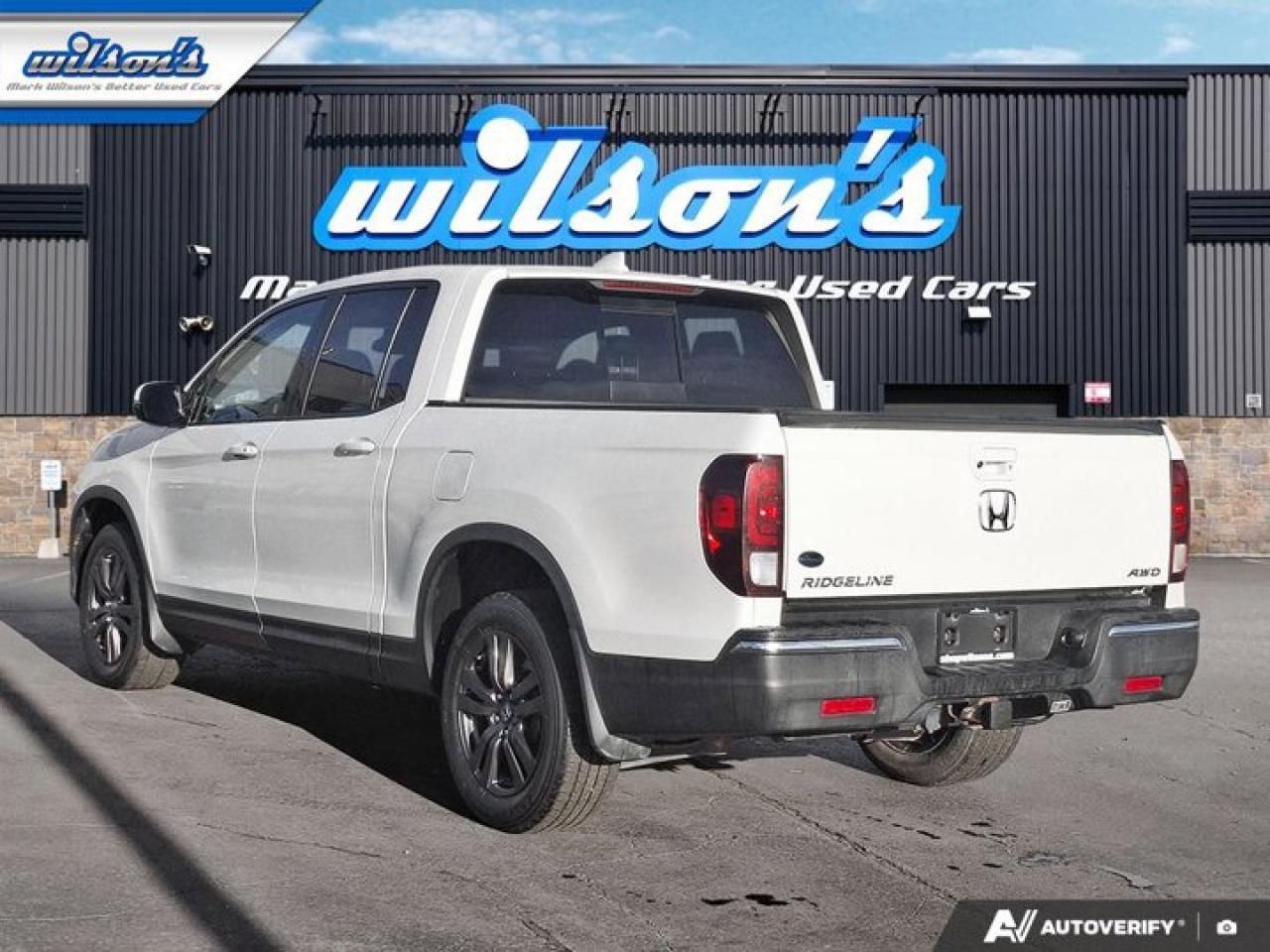 2019 Honda Ridgeline Sport AWD | Sunroof | Adaptive Cruise | CarPlay | Android Auto | Heated Seats | Rear Camera & More ! Photo2