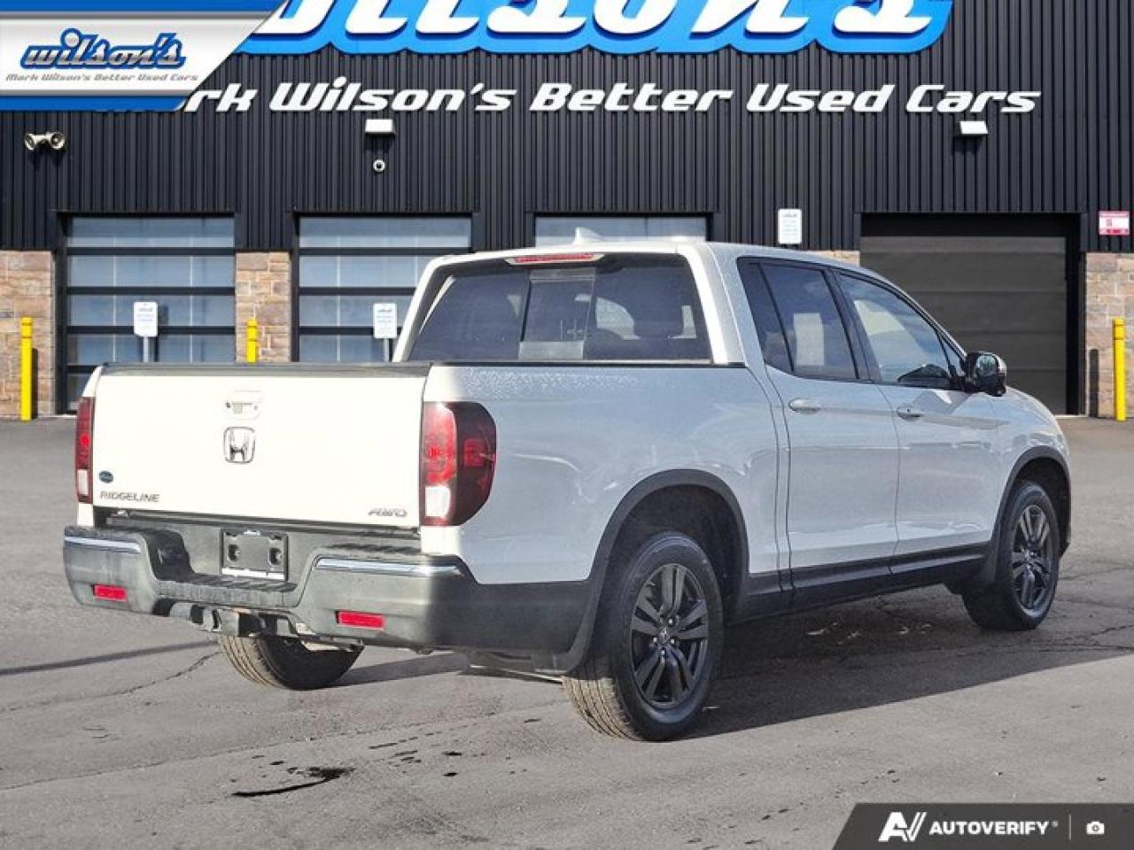 2019 Honda Ridgeline Sport AWD | Sunroof | Adaptive Cruise | CarPlay | Android Auto | Heated Seats | Rear Camera & More ! Photo