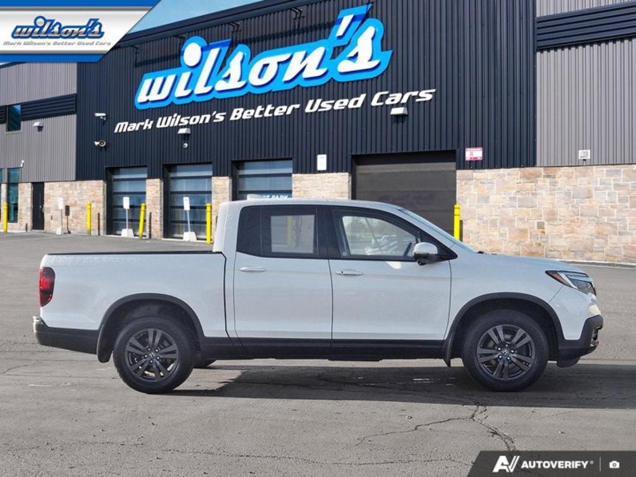 2019 Honda Ridgeline Sport AWD | Sunroof | Adaptive Cruise | CarPlay | Android Auto | Heated Seats | Rear Camera & More ! Photo