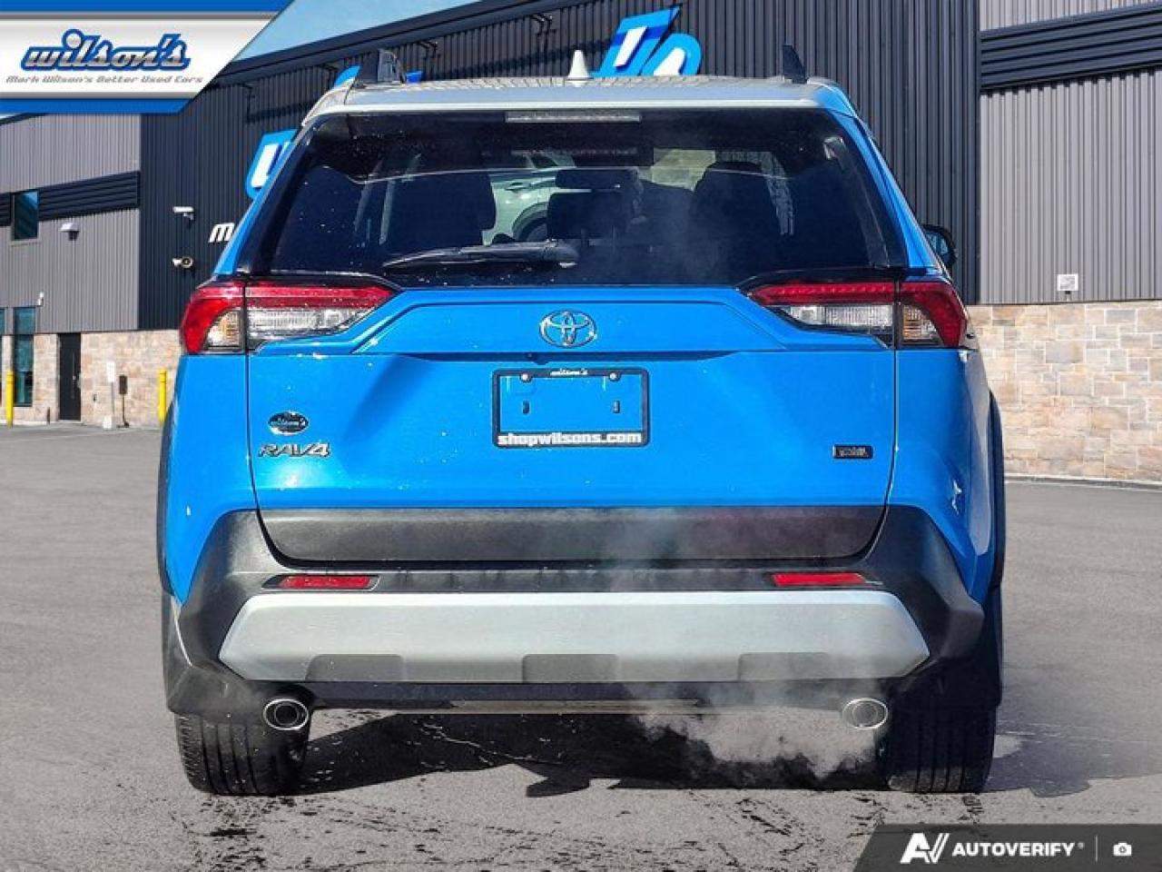 2021 Toyota RAV4 Trail AWD | Leather | Sunroof | Adaptive Cruise | Heated & Cooled Seats | Heated Steering and More ! Photo