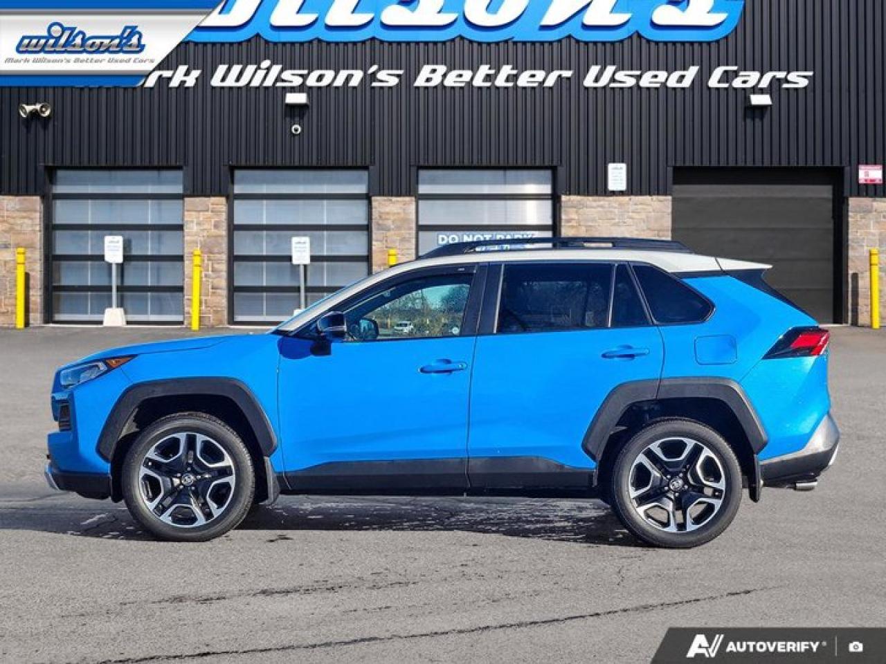 2021 Toyota RAV4 Trail AWD | Leather | Sunroof | Adaptive Cruise | Heated & Cooled Seats | Heated Steering and More ! Photo