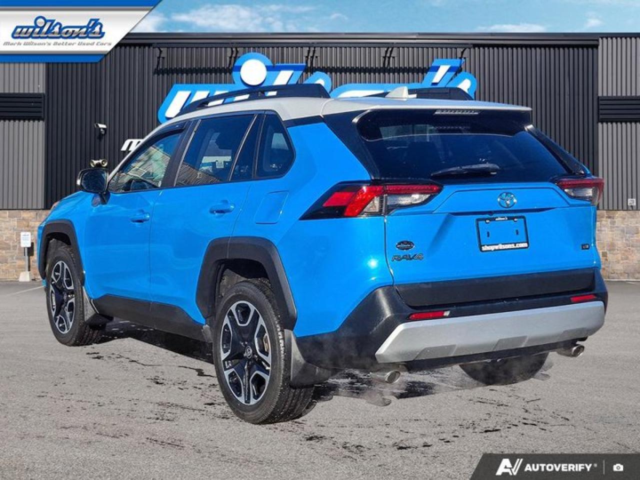 2021 Toyota RAV4 Trail AWD | Leather | Sunroof | Adaptive Cruise | Heated & Cooled Seats | Heated Steering and More ! Photo2