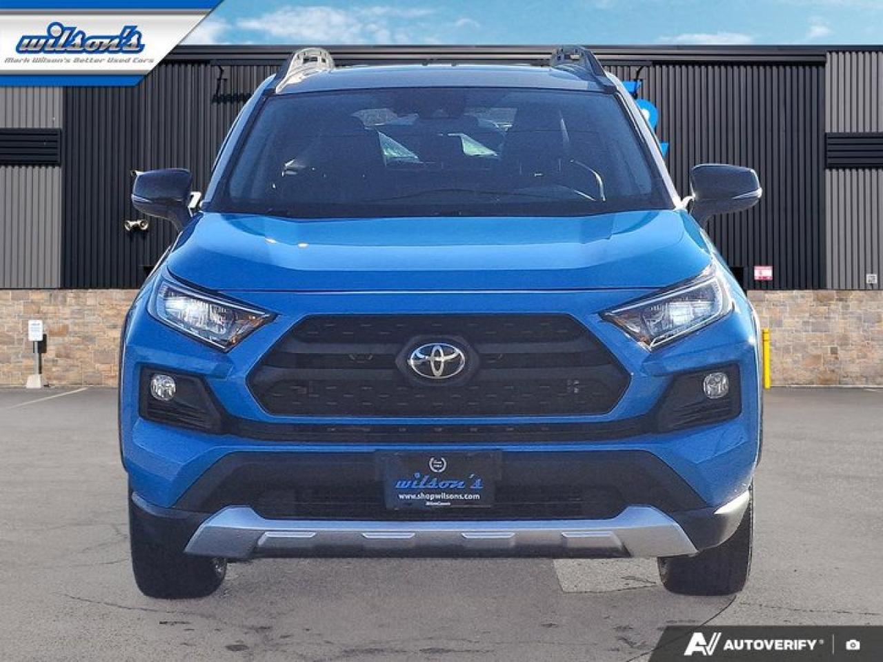 2021 Toyota RAV4 Trail AWD | Leather | Sunroof | Adaptive Cruise | Heated & Cooled Seats | Heated Steering and More ! Photo