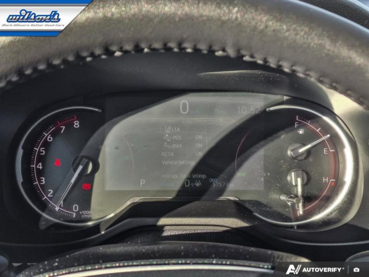 2021 Toyota RAV4 Trail AWD | Leather | Sunroof | Adaptive Cruise | Heated & Cooled Seats | Heated Steering and More ! Photo