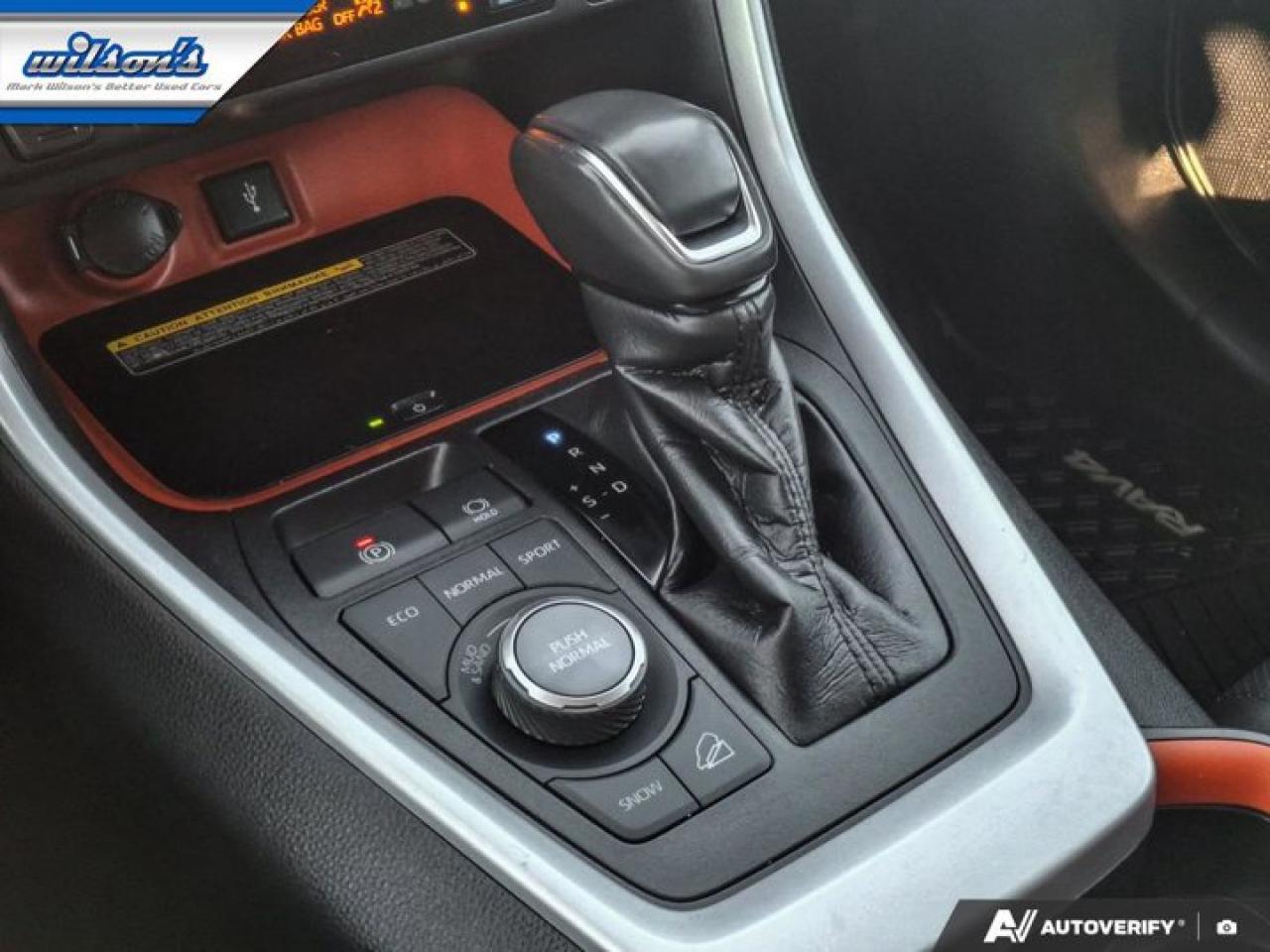 2021 Toyota RAV4 Trail AWD | Leather | Sunroof | Adaptive Cruise | Heated & Cooled Seats | Heated Steering and More ! Photo