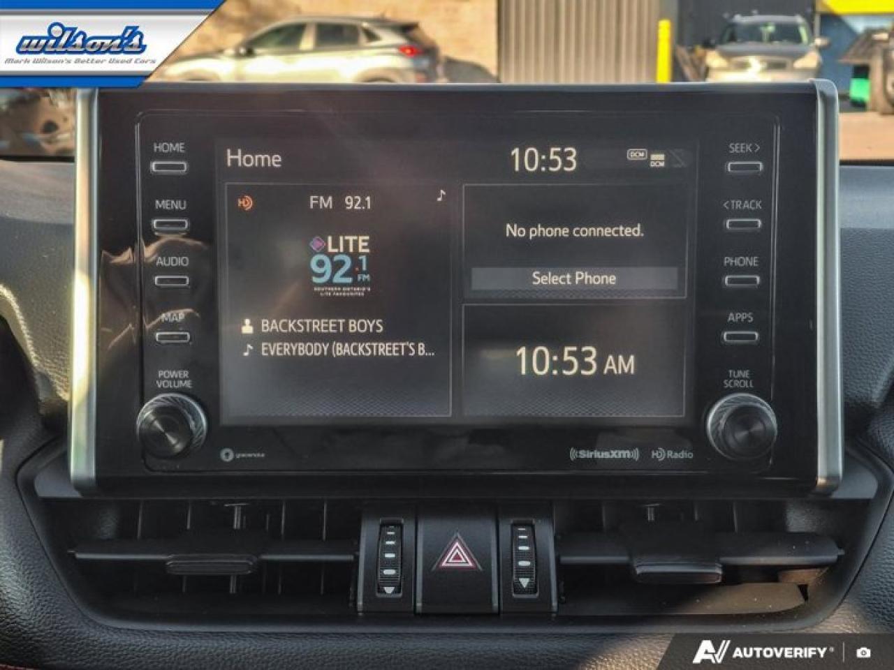 2021 Toyota RAV4 Trail AWD | Leather | Sunroof | Adaptive Cruise | Heated & Cooled Seats | Heated Steering and More ! Photo