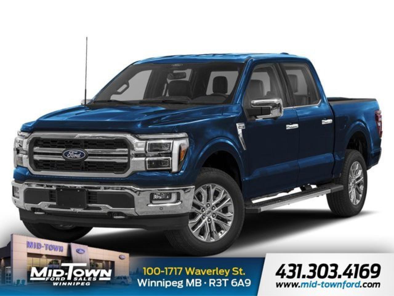 New 2025 Ford F-150 LARIAT | Mobile Office Pack | 360 Camera for sale in Winnipeg, MB