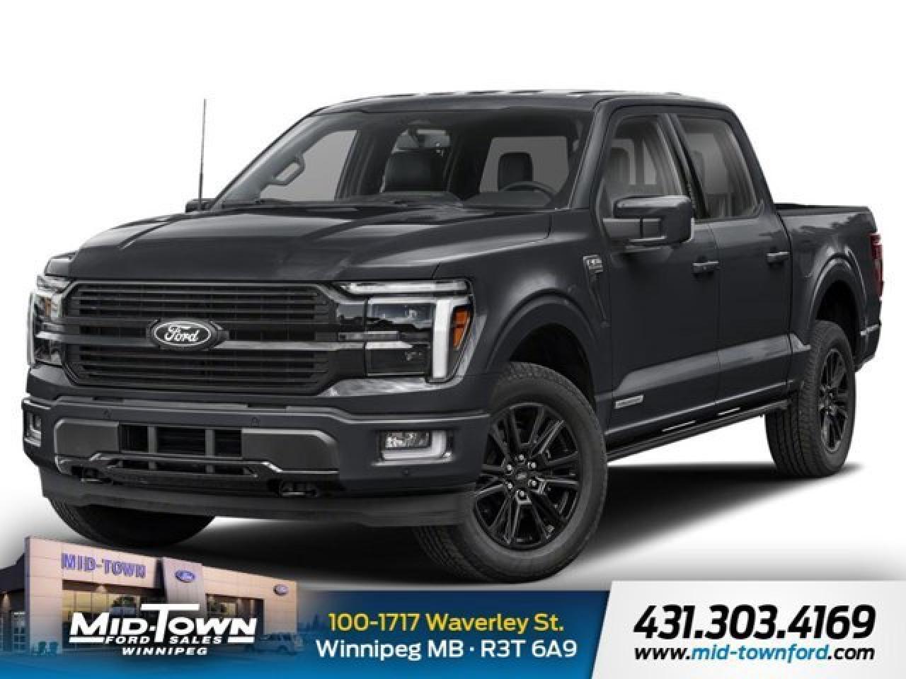 New 2025 Ford F-150 Platinum | Heated Seats | Ambient Lighting for sale in Winnipeg, MB