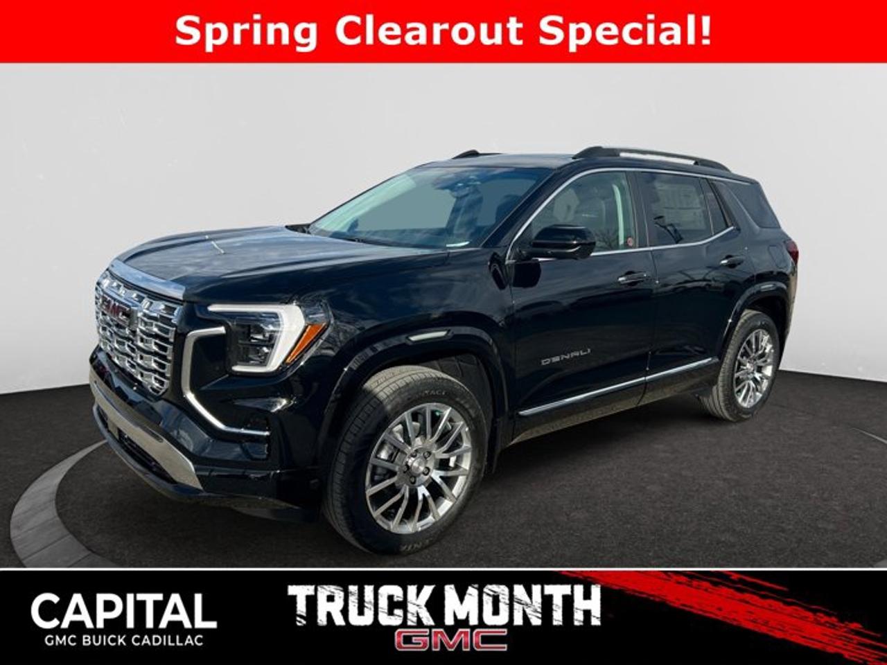 This 2026 GMC Terrain in Ebony Twilight Metallic is equipped with AWD and Turbocharged Gas I4 1.5L/-TBD- engine.Key features of the Terrain Denali include: 252 hp 2.0L Turbocharged gas engine, LED Headlamps, Hands-free power Programmable Liftgate, Lane Change Alert with Side Blind Zone Alert, Available HD Surround Vision, New available Adaptive Cruise Control - Camera, New Available Front Pedestrian Braking, and Heated/Ventilated front seats.Check out this vehicles pictures, features, options and specs, and let us know if you have any questions. Helping find the perfect vehicle FOR YOU is our only priority.P.S...Sometimes texting is easier. Text (or call) 306-801-9090 for fast answers at your fingertips!Dealer License #914248Disclaimer: All prices are plus taxes & fees. See dealer for Details. Dealer Permit # 914248 See dealer for Details.