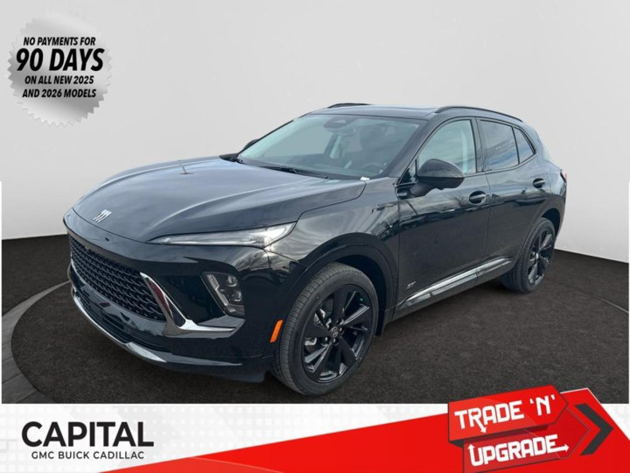 This 2026 Buick Envision in Ebony Twilight Metallic is equipped with AWD and Turbocharged Gas I4 2.0L/- TBD  engine.The Buick Envision is a joy to drive and a joy to share. Its sculpted, assertive design combines dynamic lines with head-turning features to elevate expectations of what a luxury SUV can be. Simply kick your foot under the rear bumper or press a button on your key fob to open the standard hands-free power liftgate. From sculpted headlamps, signature waterfall grille to its sculpted, high-tech LED-accented taillamps and crafted chrome details all add to the signature styling of this SUV. Envisions beautifully modern interior is bound to get a few conversations started, with its spacious, welcoming design, thoughtful craftsmanship and premium amenities. The Envision offers two efficient engines: the standard 2.5L DOHC SIDI, or available 2.0L turbo. It also features available all-wheel drive, stability control and adaptive cruise control, allowing you to drive with confidence. Starting with the driver information center, youre able to stay connected to whats going on inside and outside. Envision also comes with an available built-in Wi-Fi hotspot and infotainment system, the myBuick app, Apple CarPlay and Android Auto, staying connected on the go has never been easier or more convenient. Youll also find a comprehensive suite of safety features such as rear cross traffic alert, an intelligent air bag system, safety alert seat, surround vision, lane keep assist and OnStar, all working to help keep you confident on the road.Check out this vehicles pictures, features, options and specs, and let us know if you have any questions. Helping find the perfect vehicle FOR YOU is our only priority.P.S...Sometimes texting is easier. Text (or call) 306-801-9090 for fast answers at your fingertips!Dealer License #914248Disclaimer: All prices are plus taxes & fees. See dealer for Details. Dealer Permit # 914248 See dealer for Details.