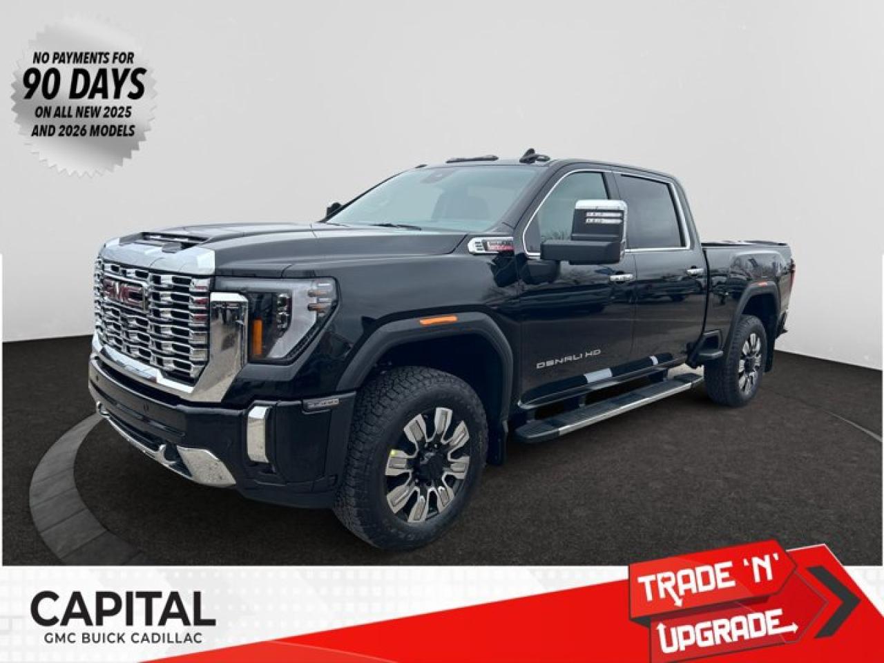This 2026 GMC Sierra 3500HD in Onyx Black is equipped with 4WD and Turbocharged Diesel V8 6.6L/ engine.Check out this vehicles pictures, features, options and specs, and let us know if you have any questions. Helping find the perfect vehicle FOR YOU is our only priority.P.S...Sometimes texting is easier. Text (or call) 306-801-9090 for fast answers at your fingertips!Dealer License #914248Disclaimer: All prices are plus taxes & fees. See dealer for Details. Dealer Permit # 914248 See dealer for Details.