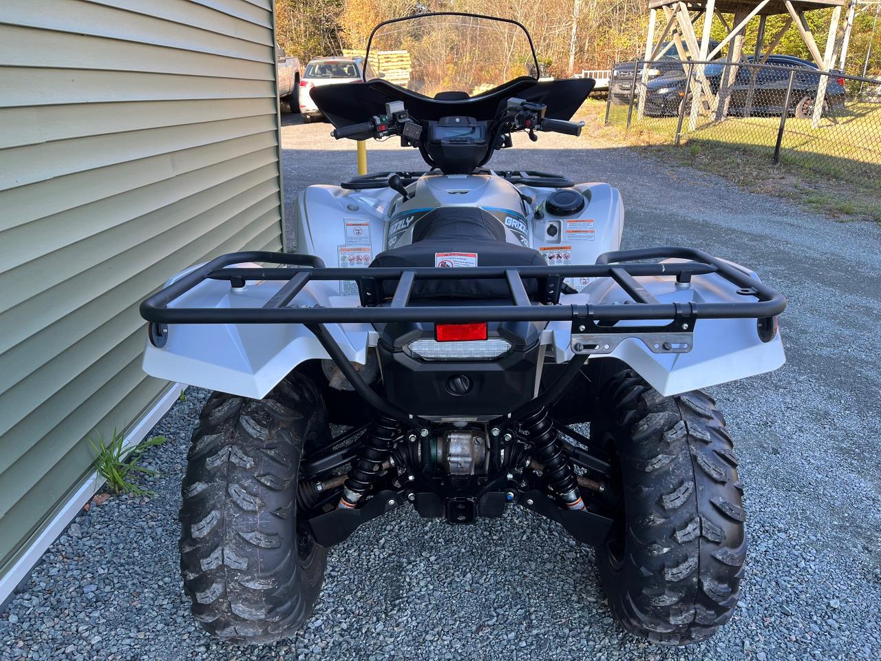 2020 Yamaha Grizzly 700 Silver/blue - Photo #4