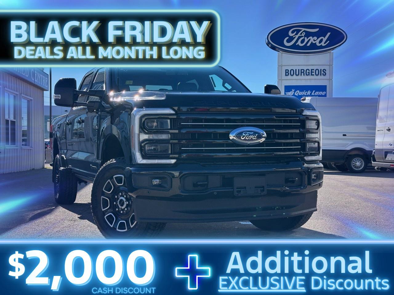 New 2026 Ford F-350 Super Duty SRW PLATINUM 4WD CREW CAB 6.75' BOX for sale in Midland, ON