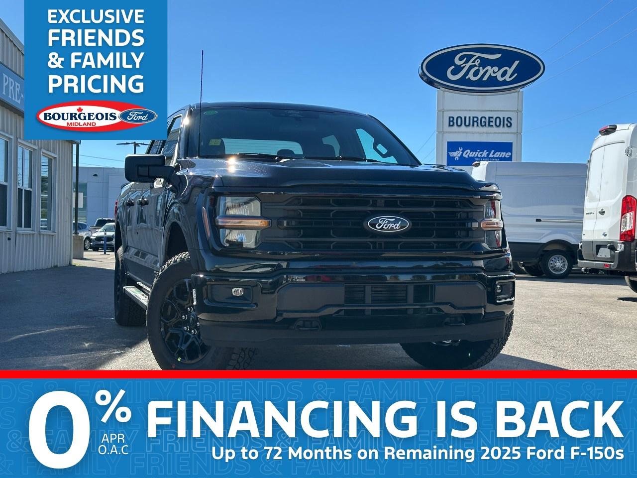 New 2025 Ford F-150 XLT 4WD SuperCrew 5.5' Box for sale in Midland, ON