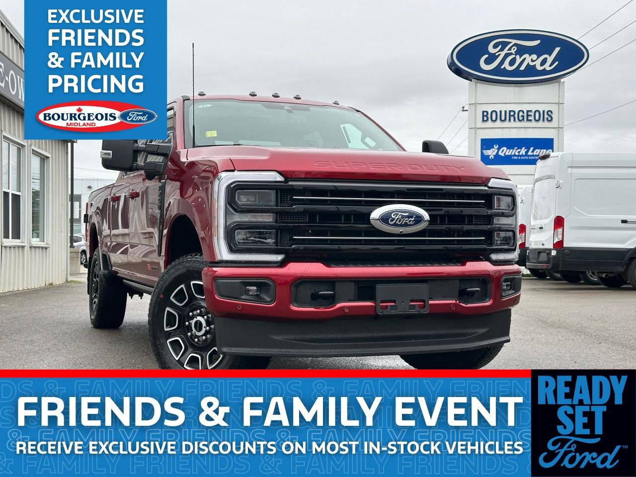 New 2026 Ford F-250 Super Duty SRW PLATINUM 4WD CREW CAB 6.75' BOX for sale in Midland, ON