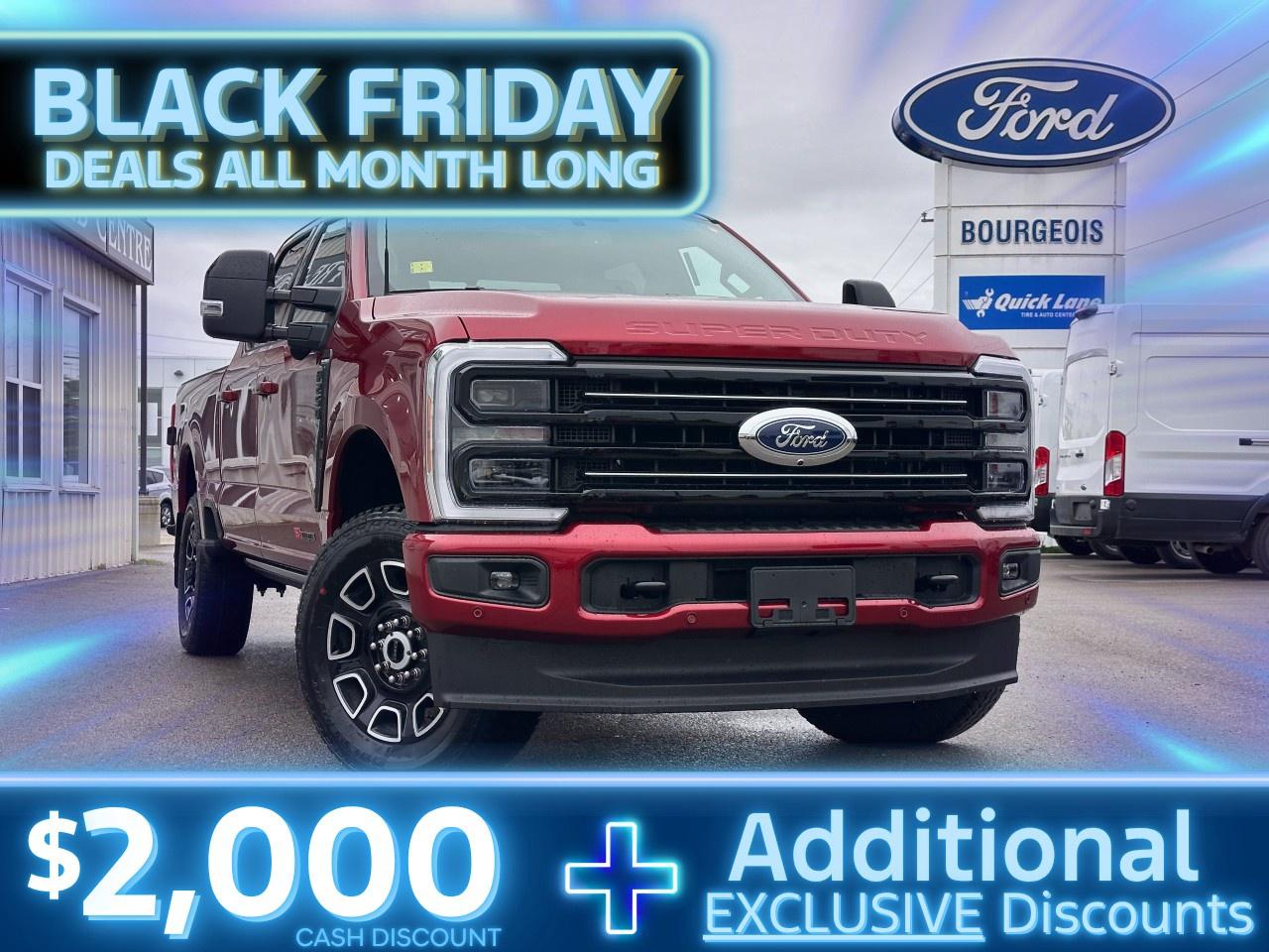 New 2026 Ford F-250 Super Duty SRW PLATINUM 4WD CREW CAB 6.75' BOX for sale in Midland, ON