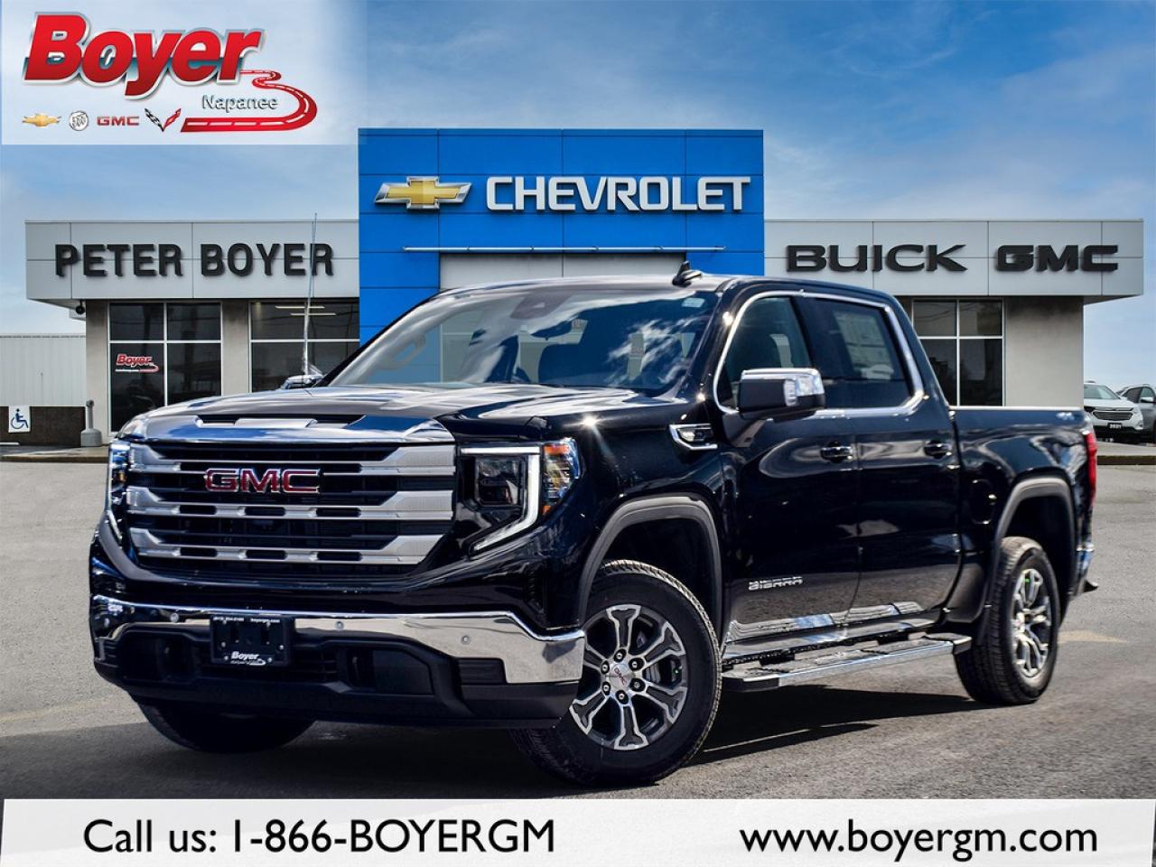 New 2026 GMC Sierra 1500 Crew Cab Short Box 4-Wheel Drive SLE for sale in Napanee, ON