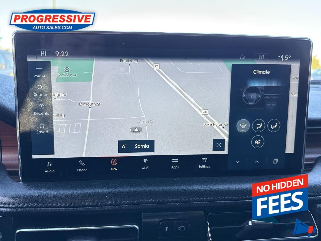 2022 Lincoln Nautilus Reserve - Sunroof -  Cooled Seats Photo