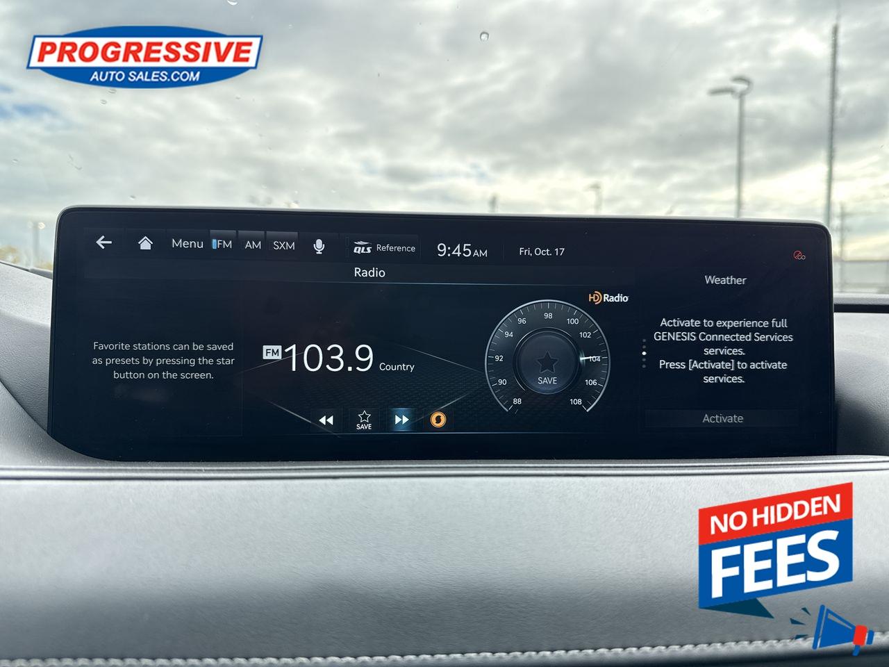 2023 Genesis G80 2.5T Advanced - Sunroof -  Cooled Seats Photo