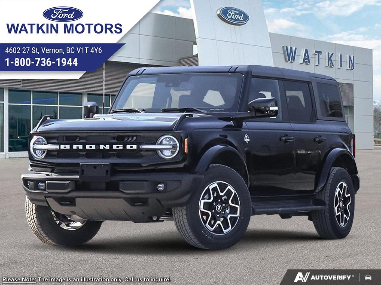 New 2025 Ford Bronco OUTERBANK for sale in Vernon, BC