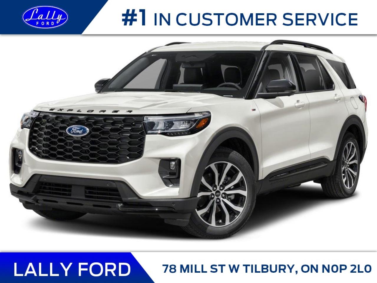 New 2025 Ford Explorer ST-Line for sale in Tilbury, ON